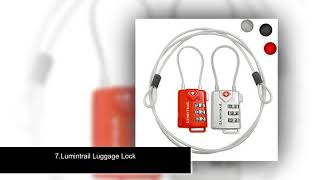 Top 10 Best Luggage Locks [upl. by Inavoy953]