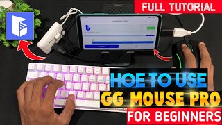 Dont Use GG Mouse Pro Id Ban😭 Basic to Advance Settings⚙️ for Play free fire Keyboard Mouse Mobile [upl. by Rasure]