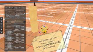 TUTORIAL Principios de construcción en Second Life 2 [upl. by Linker811]