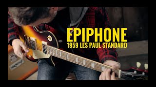 How close does Epiphones 1959 Les Paul Standard get to the holy grail  Guitarcom [upl. by Adigirb]