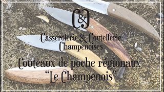 LE COUTEAU DE POCHE RÉGIONAL quotLE CHAMPENOISquot [upl. by Larentia]