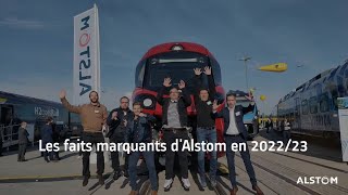 Les faits marquants dAlstom en 202223 [upl. by Marcelo]