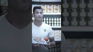 Ronaldo meets messi 🔥💞🥶 cristianoronaldo Ronaldo clips cr7 fifa football realmadrid edit [upl. by Cirdet]