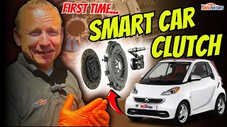 Smart Fortwo CLUTCH Replacement Made EASY [upl. by Allard]