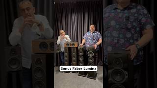 Handcrafted Excellence From Italy Sonus Faber Lumina Series Speakers [upl. by Eihtak]