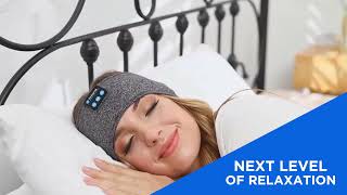 Wireless Bluetooth Sleeping HeadBand  Sleeping Wireless Headband  Product Video  TriNet Studios [upl. by Berwick]