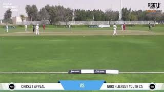 R66T Academy  Dubai Cup  Boys Group A  Rnd1  Cricket Appeal v North Jersey Youth Cricket Academy [upl. by Valene]