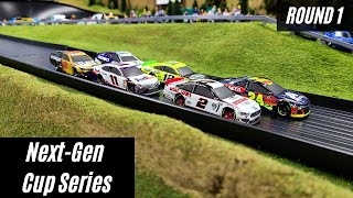 NextGen Diecast Cup Series  NASCAR Diecast Racing  Round 1 Throwback Compilation [upl. by Eeluj]