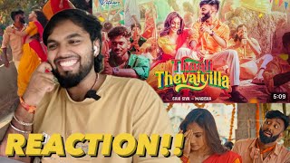 Thaali Thevaiyilla ftMagisha Baheerathan REACTION SahiSiva  vithurs  Official Music Video [upl. by Louanna]