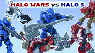 BANISHED VS HALO 5 Mega Construx Halo ARCTIC JACKRABBIT ASSAULT Unboxing Review [upl. by Fredrick]