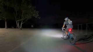 Costa Mesa CA urban night gravel cross bike ride August 31 2024 [upl. by Sell]