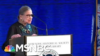 Justice Ginsburg Hospitalized For Possible Infection  MSNBC [upl. by Orr]