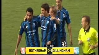 201011 Rotherham v Gillingham [upl. by Aihselat230]