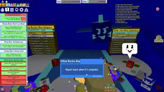 Bee Swarm Simulator  Gifted Bucko Bee Quest 108 [upl. by Iadrahc]