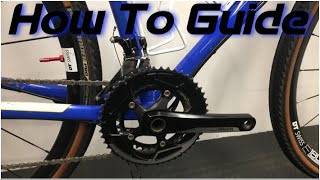 SRAM Rival 11 Speed Crankset Removal [upl. by Ztnarf752]