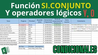 CONDICIONALES Parte 3 SICONJUNTO y operadores lógicos [upl. by Aerol]