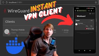 Self Hosting your OWN VPN is EASY and FREE using Wireguard in Docker [upl. by Joerg396]