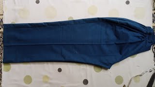 Box trouser cutting and stitching by dress art with hania [upl. by Dougherty]