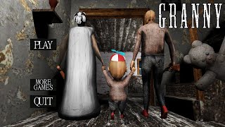 Playing Granny Family Mode Animation Full Gameplay 3 [upl. by Emmalynn388]