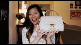 Louis Vuitton Croisette Review  Whats in My Bag [upl. by Anni]