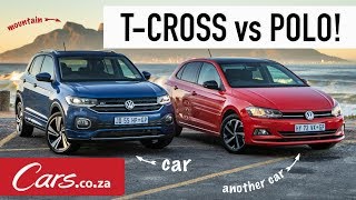 New VW TCross vs VW Polo  Which one should you buy [upl. by Llib]