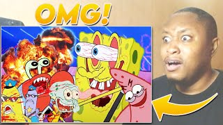 YTP Spingebills Psychotic Cyanide Rampage Reaction [upl. by Kline680]