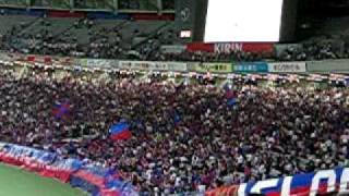 東京ブギウギ→長友佑都（応援歌チャント）20090715 [upl. by Goddord]