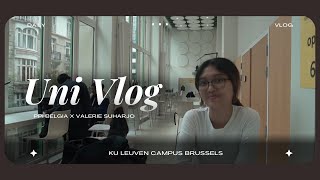 UNI VLOG  CAMPUS TOUR KU LEUVEN CAMPUS BRUSSELS 2024 📚 PPI Belgia SUB ENG SUB INDO [upl. by Aeet]