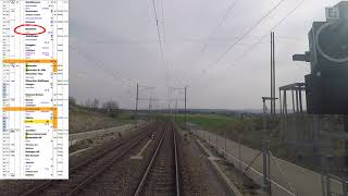 Führerstandsfahrt HD Schaffhausen  Andelfingen  Eglisau  Koblenz [upl. by Rosemary609]