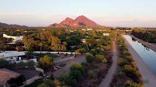 Biltmore Neighborhood Arizona  Phoenix 4k [upl. by Gonzales388]