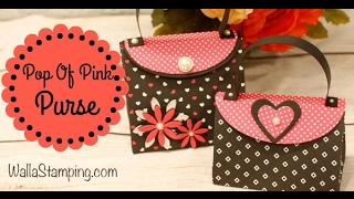 How To Make A Purse Gift Bag [upl. by Nadbus873]