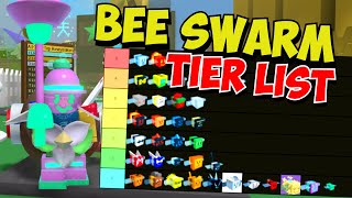 Honest TIER LIST In Roblox Bee Swarm Simulator [upl. by Delwyn]