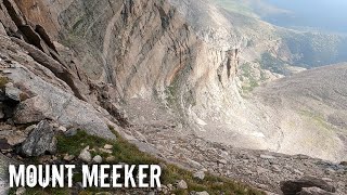 Mount Meeker Loft Route  Rocky Mountain National Park [upl. by Ettenhoj]