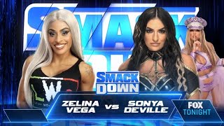 Zelina Vega vs Sonya Deville Full Match [upl. by Bronk]