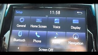 Customizing Entune System Features in 2015 Toyota Camry Tech Help [upl. by Notla]