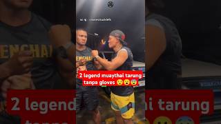 alasan buakaw vs saenchai tarung tanpa glove 😯😮😨 boxing boxingskill fight mma ghalyhdaffa [upl. by Huba646]