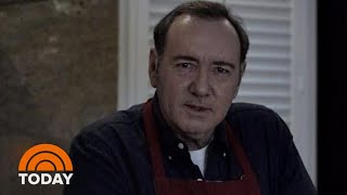 Bizarre Kevin Spacey Video Sparks Outrage  TODAY [upl. by Aicirtel]