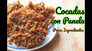 Cocadas con Panela  Receta del Caribe [upl. by Anahsar]