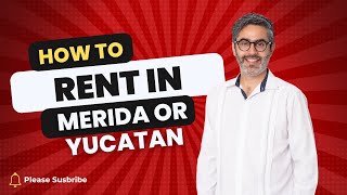 How to rent in Merida Yucatan or the Yucatecan Coast 🤓 [upl. by Aleihs858]