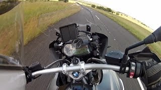 BMW R1200GS LC Top Speed and Acceleration Test [upl. by Tibbitts]