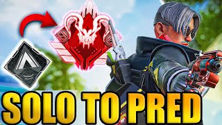 This is how i SOLOD to PRED In Apex Legends NOT WORTH [upl. by Attolrac]