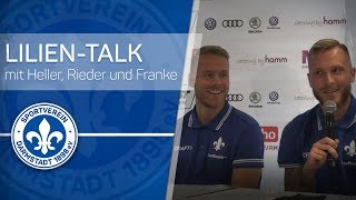 Darmstadt 98  WiestLilienTalk mit Marcel Heller Tim Rieder und Marcel Franke [upl. by Neerac989]