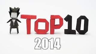 Top 10 Origami 2014 [upl. by Ahsied536]