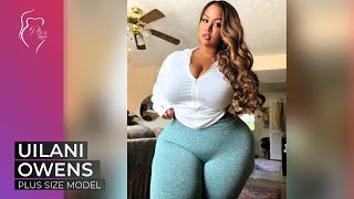 Uilani Owens  PlusSize Curvy Model  Bio amp Facts [upl. by Llesig]