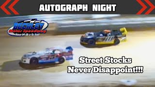 Beckley Motor Speedway  Autograph Night  Street Stock Feature 51824 [upl. by Strade]