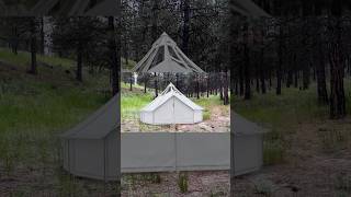 🌲 Pitch your virtual tent now at LIFEINTENTScom ⛺️ glamping glampingtent canvastent belltent [upl. by Gebler648]