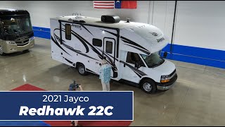 2021 Jayco Redhawk 22C  Walk Through Tour [upl. by Nevag292]