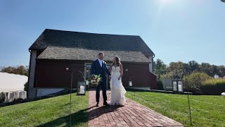 Stephanie amp Masons Wedding at Brandywine Manor House [upl. by Euqinot]