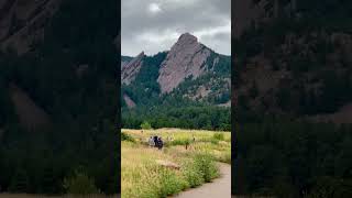 Chautauqua nature’s sanctuary  Flatirons colorado boulder chautauquapark flatirons travel [upl. by Relly594]