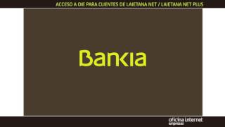 Bankia Empresas Acceso Oficina Internet Empresas para clientes de Caixa Laietana [upl. by Yrffoeg]